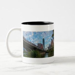 Caneca De Café Em Dois Tons Centro Austin BATS