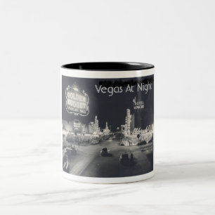Caneca De Café Em Dois Tons Centro Vintage Las Vegas