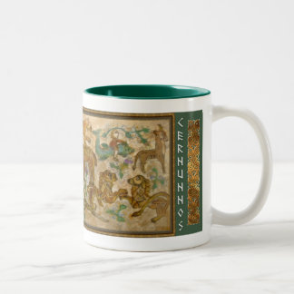 Caneca De Café Em Dois Tons Cernunnos