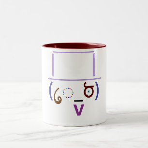 Caneca De Café Em Dois Tons Certamente cores