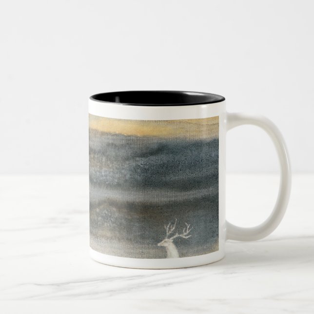 Caneca De Café Em Dois Tons Cervos (Direita)