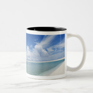 Caneca De Café Em Dois Tons Céu azul e mar 4