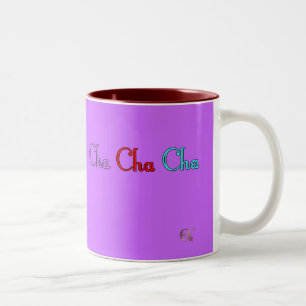 Caneca De Café Em Dois Tons Cha Cha Cha