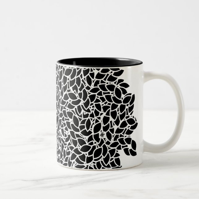 Caneca De Café Em Dois Tons Chá preto (Direita)