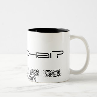 Caneca De Café Em Dois Tons chai obtido?