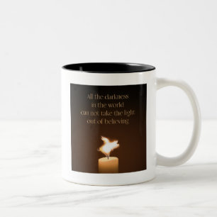 Caneca De Café Em Dois Tons Chamada de Vela de Porcos Voadores