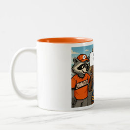 Caneca De Café Em Dois Tons Chamadas Bflo