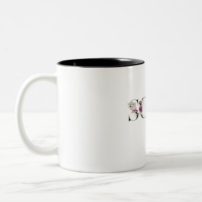 Caneca De Café Em Dois Tons Chame Sofia. (Esquerda)
