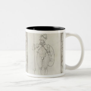 Caneca De Café Em Dois Tons Charlemagne e Heymon, 1804-5