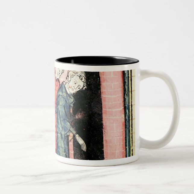 Caneca De Café Em Dois Tons Charles Martel ocupa da punição (Direita)