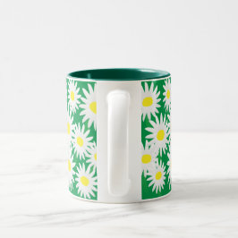 Caneca De Café Em Dois Tons Cheerful Daisy
