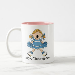 Caneca De Café Em Dois Tons cheerleader 100% - Louro