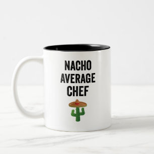 Caneca De Café Em Dois Tons Chef Médio Nacho
