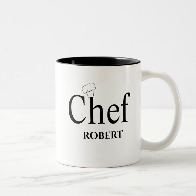 Caneca De Café Em Dois Tons Chef Mug (Direita)