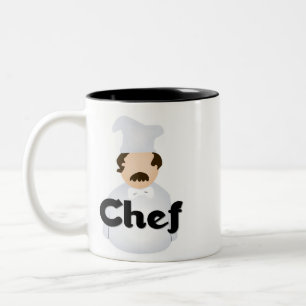 Caneca De Café Em Dois Tons Chef Mug