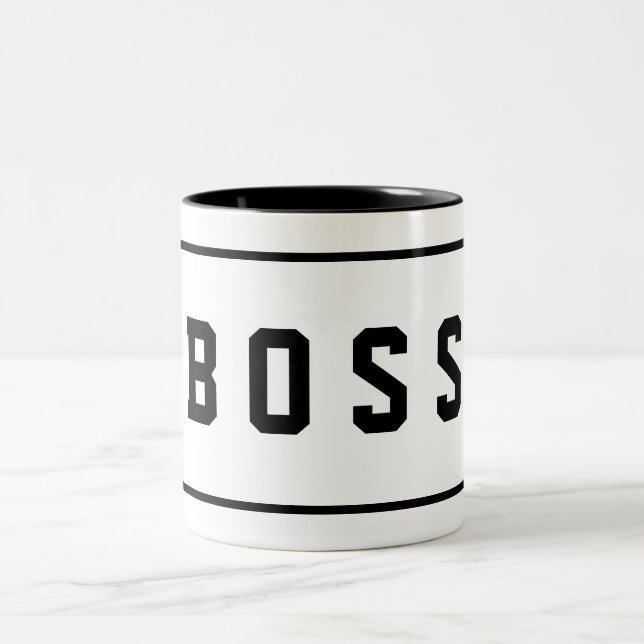 Caneca De Café Em Dois Tons Chefe (Centro)