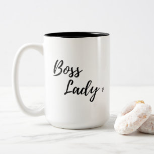 Caneca De Café Em Dois Tons Chefe Lady Gupa