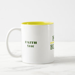 Caneca De Café Em Dois Tons Cheio Bloom Green