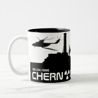 Caneca De Café Em Dois Tons Chernobyl Mug, taça/