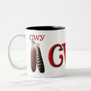 Caneca De Café Em Dois Tons Cherokee Pride