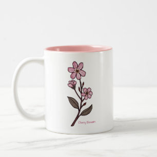 Caneca De Café Em Dois Tons Cherry Blossom Mug