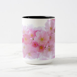 Caneca De Café Em Dois Tons Cherry Tree Blossom