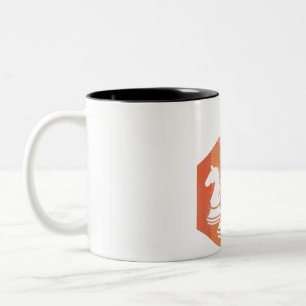 Caneca De Café Em Dois Tons Chess Lover   Knight King Rook Chess Colorful Gift