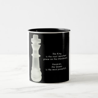 Caneca De Café Em Dois Tons Chess Mug