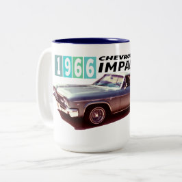 Caneca De Café Em Dois Tons Chevrolet Impala 1966