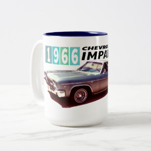 Caneca De Café Em Dois Tons Chevrolet Impala 1966