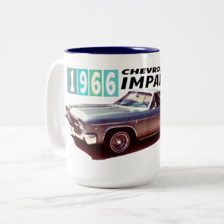 Caneca De Café Em Dois Tons Chevrolet Impala 1966