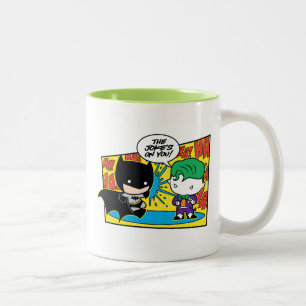 Caneca De Café Em Dois Tons Chibi Joker - Fazendo o Chibi Batman
