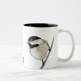 Caneca De Café Em Dois Tons Chickadee Mug