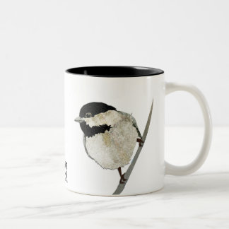 Caneca De Café Em Dois Tons Chickadee Mug
