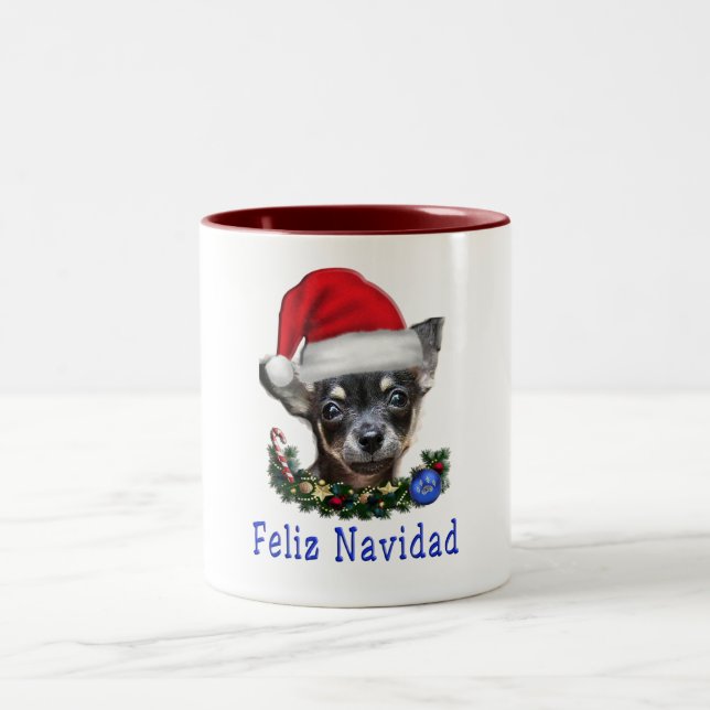 Caneca De Café Em Dois Tons Chihuahua Natal (Centro)