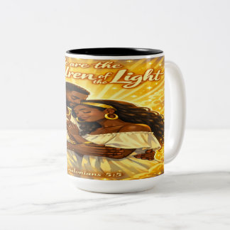 Caneca De Café Em Dois Tons Children of Light