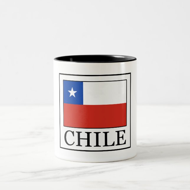 Caneca De Café Em Dois Tons Chile (Centro)