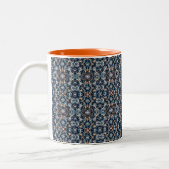 Caneca De Café Em Dois Tons Chill Blue Vibes (Esquerda)