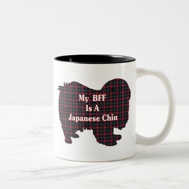 Caneca De Café Em Dois Tons Chin BFF Mug (Direita)