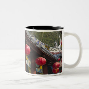 Caneca De Café Em Dois Tons CHINA, Província de Chongqing, Fengdu. Fantasma de
