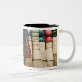 Caneca De Café Em Dois Tons China, Xangai. Pincéis Chenghuang Miao