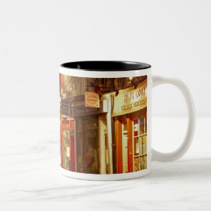 Caneca De Café Em Dois Tons Chinatown, Soho, London, England, Reino Unido