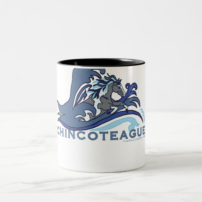 Caneca De Café Em Dois Tons Chincoteague (Centro)