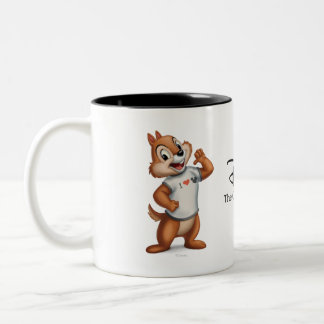 Caneca De Café Em Dois Tons Chip