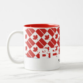 Caneca De Café Em Dois Tons Christian BELIEVE Mark 9:23 Personalizado da FLAG 