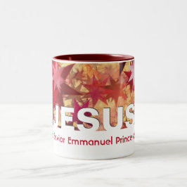 Caneca De Café Em Dois Tons Christian JESUS Messiah Savior Emmanuel Personaliz