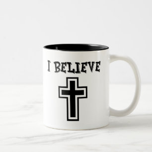 Caneca De Café Em Dois Tons Christian Mug