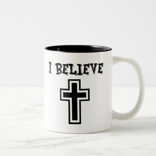 Caneca De Café Em Dois Tons Christian Mug (Direita)