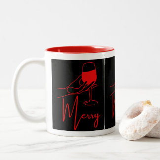 Caneca De Café Em Dois Tons Christmas mugs