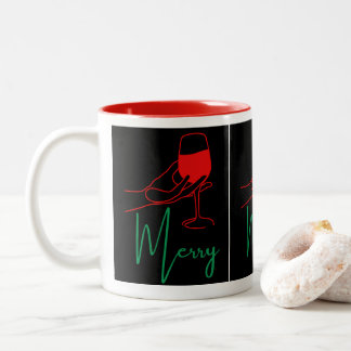 Caneca De Café Em Dois Tons Christmas mugs